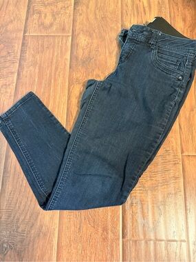 Women's Dark Blue Slim Stretch Jeans